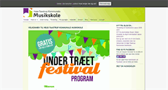 Desktop Screenshot of htkmusikskole.dk
